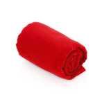 Sporthanddoek van microvezel met opbergtas, 138 x 72 cm kleur rood  negende weergave