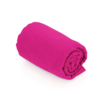 Sporthanddoek van microvezel met opbergtas, 138 x 72 cm kleur fuchsia tweede weergave