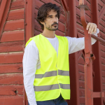 Reflecterend veiligheidshesje voor volwassenen, conform aan veiligheidsnormen
