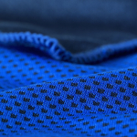 Sporthanddoek van koeltechnisch materiaal met UV50-bescherming, 90 x 30 cm kleur blauw  negende weergave