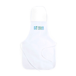 Sublimatieschort van non-woven materiaal met linten, 80 g/m² met jouw bedrukking