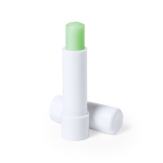 Witte lippenbalsem met aloë vera, klaar voor personalisatie kleur wit
