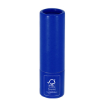 Lippenbalsem met SPF 15 in FSC-gecertificeerde verpakking van gerecycled karton kleur blauw  negende weergave