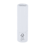 Lippenbalsem met SPF 15 in FSC-gecertificeerde verpakking van gerecycled karton kleur wit  negende weergave