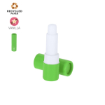 Lippenbalsem met SPF 15 in FSC-gecertificeerde verpakking van gerecycled karton kleur groen
