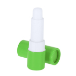 Lippenbalsem met SPF 15 in FSC-gecertificeerde verpakking van gerecycled karton kleur groen derde weergave