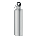 Lekvrije drinkfles van gerecycled roestvrij staal, 750 ml kleur mat zilver