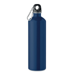 Lekvrije drinkfles van gerecycled roestvrij staal, 750 ml kleur marineblauw