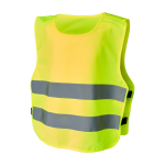 Veiligheidshesje voor kinderen van 3 tot 6 jaar met klittenbandsluiting, RFX™ kleur neon geel tweede weergave voorkant