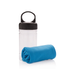 Microvezelhanddoek met UV-bescherming, speciaal ontworpen voor verkoeling kleur blauw