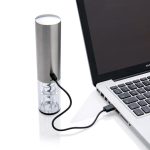 Elektrische wijnopener van roestvrij staal, oplaadbaar via USB kleur grijs zesde weergave