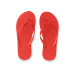 Strandslippers verkrijgbaar in diverse kleuren kleur rood eerste weergave