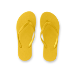 Strandslippers verkrijgbaar in diverse kleuren kleur geel eerste weergave