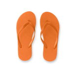 Strandslippers verkrijgbaar in diverse kleuren kleur oranje eerste weergave