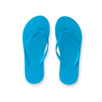 Strandslippers verkrijgbaar in diverse kleuren kleur lichtblauw eerste weergave