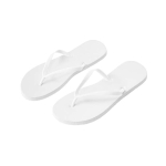 Slippers met zool geschikt voor sublimatiebedrukking eerste weergave