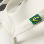 Slippers met logobedrukking en Braziliaanse vlag
