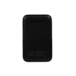 Elegante en compacte powerbank van 5000 mAh, ideaal voor onderweg kleur zwart
