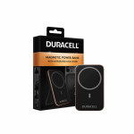 Elegante en compacte powerbank van 5000 mAh, ideaal voor onderweg kleur zwart
