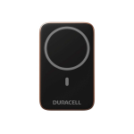 Elegante en compacte powerbank van 5000 mAh, ideaal voor onderweg kleur zwart