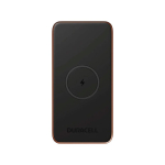 Draadloze powerbank met snelladen 25W Duracell 10.000 mAh kleur zwart