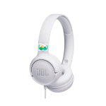 Opvouwbare on-ear koptelefoon met kabel JBL Wave Flex 2 kleur wit