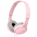 Sony On-Ear koptelefoon met kabel en zuiver geluid kleur roze