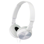 Compacte bedrade koptelefoon om te personaliseren Sony MDR-ZX310 kleur wit