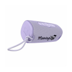 Waterdichte draadloze speaker met volumewiel Fresh'n Rebel kleur lila