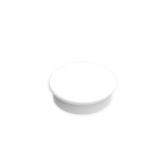 Grote whiteboardmagneet met 3D-effect en sterke grip voor papier kleur wit