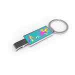Draagbare metalen flesopener voor events en dagelijks gebruik kleur zilver