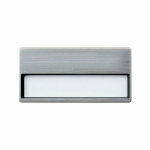 Herbruikbare magnetische badgehouder voor events kleur zilver
