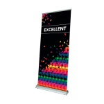 Middelgrote roll-up banner met draagtas, gemaakt in Europa