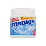 Doos met 75 suikervrije kauwgoms Mentos Gum Mint 138 g kleur zoete munt