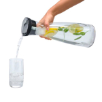 Glazen decanteerkaraf met geïntegreerd filter WMF 1 L kleur zwart