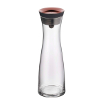 Glazen decanteerkaraf met geïntegreerd filter WMF 1 L kleur rood-bruin