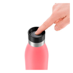 RVS thermosfles met lekvrije dop 360° Tefal 500 ml kleur koraal