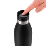Lekvrije RVS thermosfles Tefal Bludrop Basic 700 ml kleur zwart