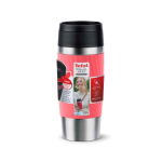 Hermetische thermobeker Tefal Travel Classic Twist 360 ml kleur koraal