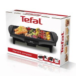 Anti-aanbak grillplaat met temperatuurregeling 5 niveaus Tefal kleur zwart