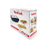 Contactgrill met anti-aanbakplaten en veilige sluiting Tefal kleur zilver