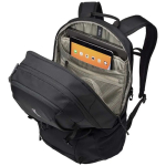 Multifunctionele nylon rugzak met compartimenten Thule 23L kleur zwart