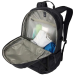 Multifunctionele nylon rugzak met compartimenten Thule 23L kleur zwart