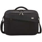 Gewatteerde polyester tas voor laptop en tablet Case Logic® 15,6” kleur zwart