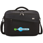Gewatteerde polyester tas voor laptop en tablet Case Logic® 15,6” kleur zwart