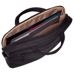 Gerecyclede laptoptas met verborgen vak Case Logic® 14” kleur zwart