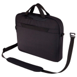 Gerecyclede laptoptas met verborgen vak Case Logic® 14” kleur zwart