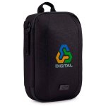 Kleine gerecyclede organizer etui voor apparaten van Case Logic® kleur zwart