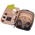 Grote gerecyclede organizer case voor apparaten Case Logic® kleur zwart