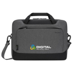 RPET laptoptas met voorvak Targus 15,6” kleur grijs